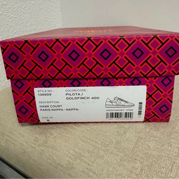 Tory Burch Hank Suede Court Sneakers - Picture 11 of 11